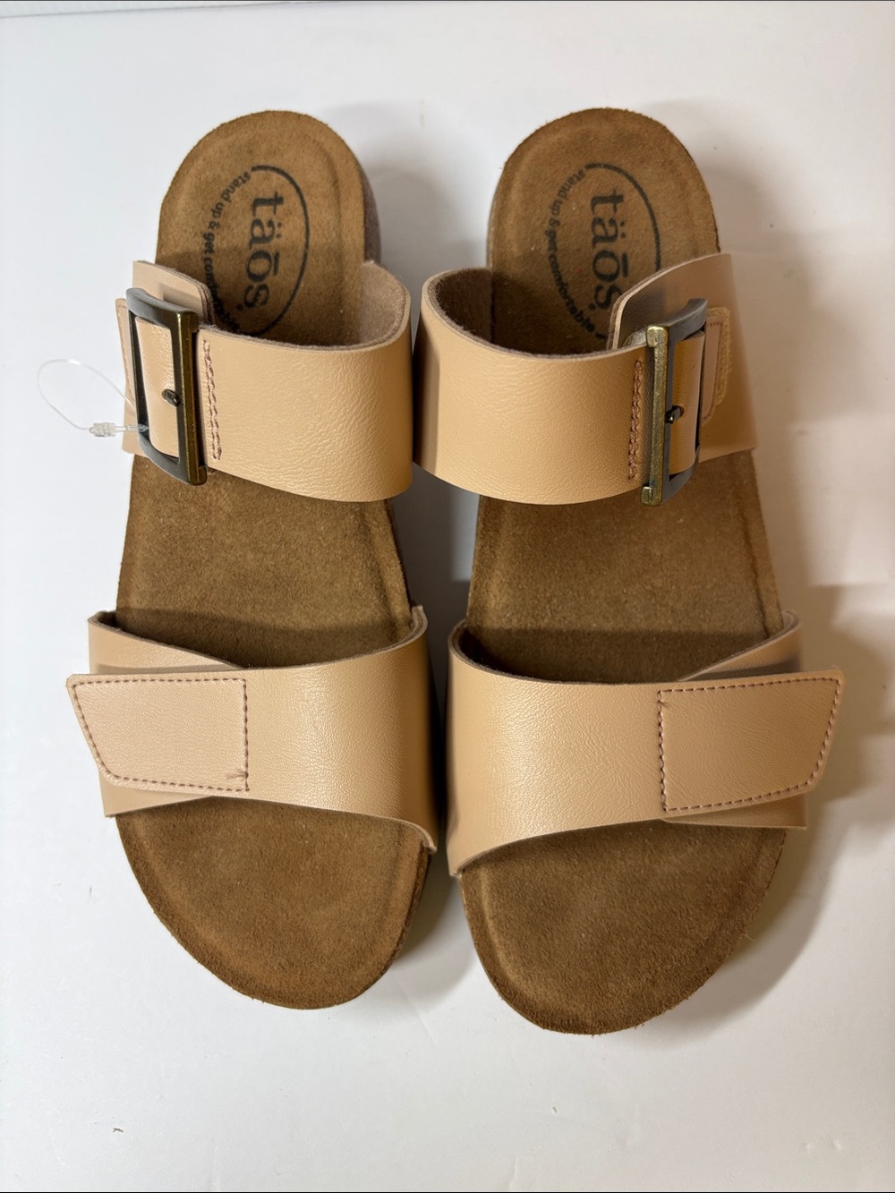 Taos Tan Leather Sandals size 11